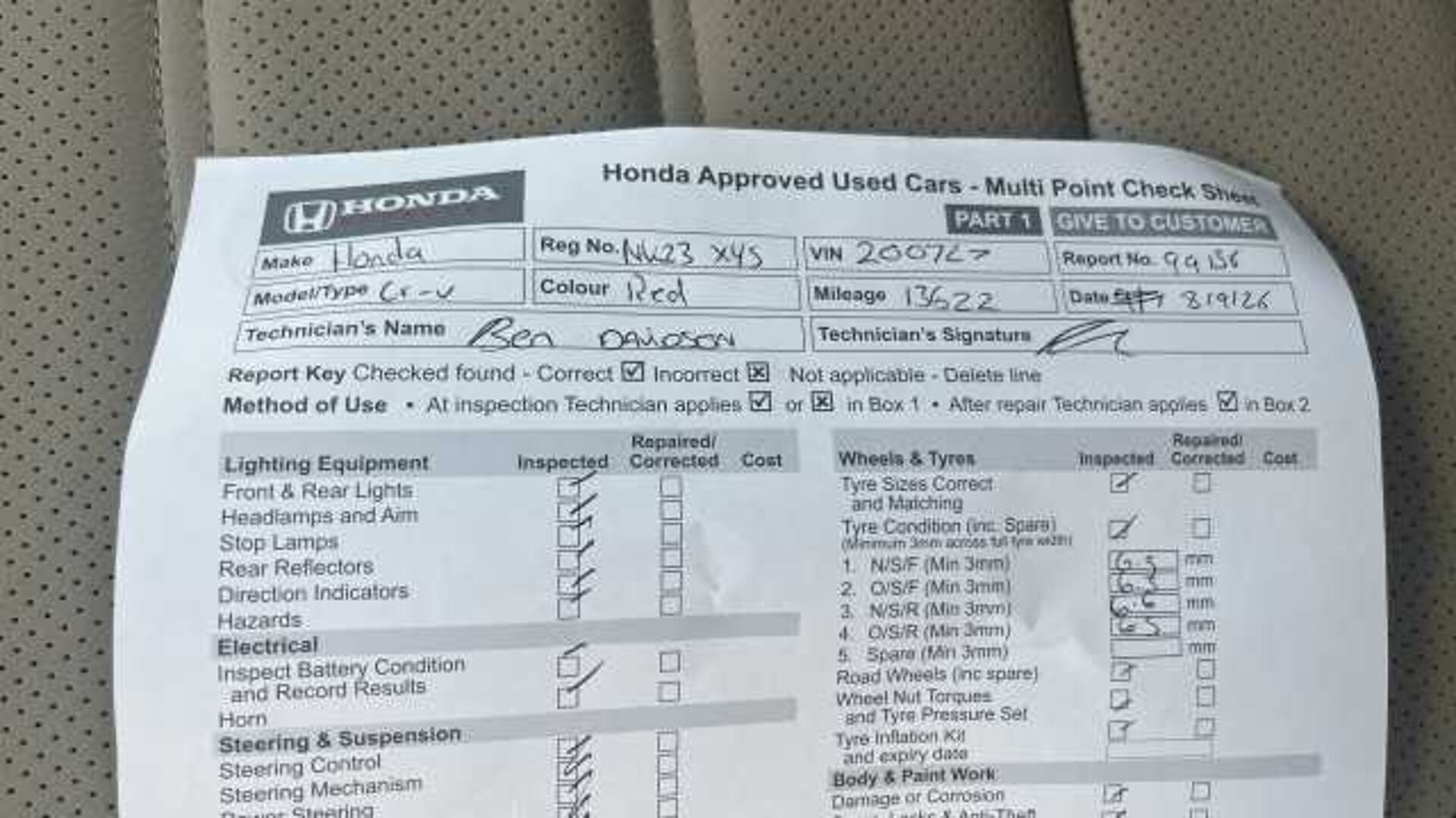 Honda CR-V 2.0 i-MMD Hybrid EX 5dr eCVT Hybrid Estate 