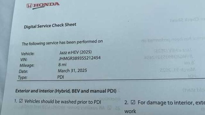 Honda Jazz 1.5 i-MMD Hybrid Advance 5dr eCVT Hybrid Hatchback 