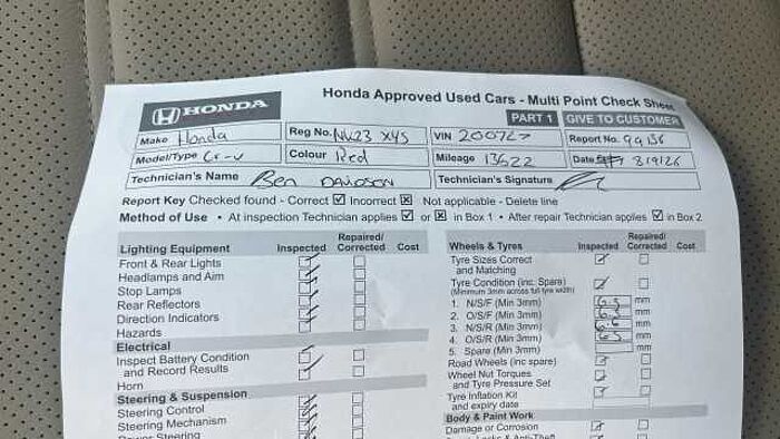 Honda CR-V 2.0 i-MMD Hybrid EX 5dr eCVT Hybrid Estate 